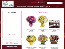 Tablet Screenshot of fallsflorist.com